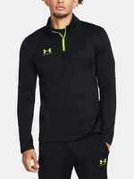 Čierne pánske športové tričko Under Armour UA M's Ch. Midlayer