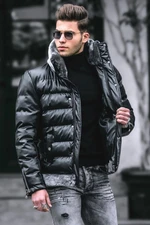 Madmext Black Down Jacket 4797