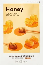 Missha Vyživující pleťová maska Honey Airy Fit (Sheet Mask) 19 g