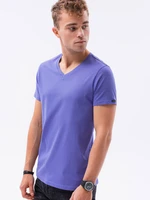 Ombre BASIC classic men's tee-shirt with a serape neckline