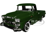 1958 GMC 100 Wideside Pickup Truck Green "Timeless Legends" Series 1/24 Diecast Model Car by Motormax