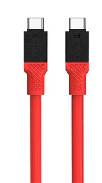 Kabel Tactical Fat Man Cable USB-C/USB-C, červená