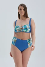 Top da bagno da donna  Dagi 22SW35026ST_SAX/Saxe Blue