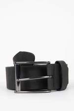 DEFACTO Men's Faux Leather 120 cm Belt