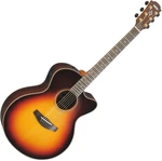 Yamaha CPX1200II VS Vintage Sunburst Guitare Jumbo acoustique-électrique