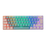 ZIYOULANG T60 62 Keys Mechanical Keyboard Type-C Wired Blue Switch LED Backlit Gaming Keyboard