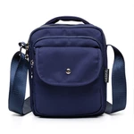 Women Nylon Large Capacity Zipper Crossbody Bag Multi-compartment Shoulder Messenger Bag