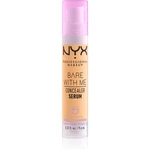 NYX Professional Makeup Bare With Me Concealer Serum hydratačný korektor 2 v 1 odtieň 05 Golden 9,6 ml