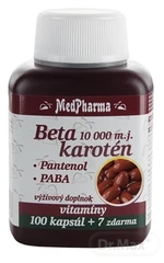 MedPharma BETAKAROTÉN 10 000 m.j.+Pantenol +PABA