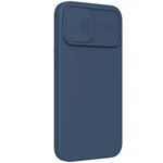 Silikonový kryt Nillkin CamShield Silky Magnetic pro Apple iPhone 14 Plus, modrá