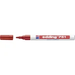 Edding 4-751002 edding 751 paint marker popisovač na laky červená 1 mm, 2 mm 1 ks