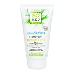 Gél čistiaci 3v1 Aloe vera pre zmiešanú až mastnú pleť 150 ml BIO   SO’BiO étic