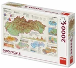 Puzzle 2000 Mapy Slovenska