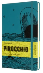 Moleskine Pinocchio zápisník The Dogfish L, linkovaný