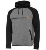 Savage gear mikina tec foam hoodie dark grey melange - m