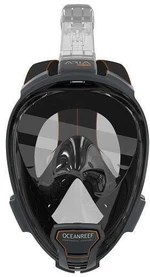 Ocean Reef Aria QR+ Black Transparent M/L Maschera sub