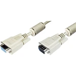 Digitus VGA predlžovací kábel #####VGA 15pol. Stecker, #####VGA 15pol. Buchse 3.00 m sivá AK-310203-030-E možno skrutkov