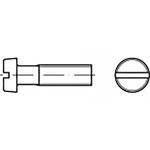 TOOLCRAFT  TO-6865308 skrutky s valcovou hlavou M3 12 mm drážka  ISO 1207  Ušlechtilá ocel V2A  A2 200 ks