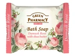 Toaletné mydlo na ruky s bambuckým maslom Green Pharmacy Damask Rose - 100 g