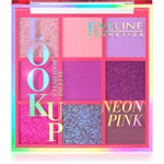 Eveline Cosmetics Look Up Neon Pink paletka očních stínů 10,8 g