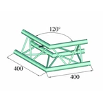 Alutruss DECOLOCK DQ3-PAC22 3-bodová rampa roh 120 °