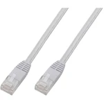 Digitus DK-1511-030F/WH RJ45 sieťové káble, prepojovacie káble CAT 5e U/UTP 3.00 m biela krútené páry 1 ks