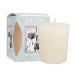 Vonná sviečka Bridgewater Candle Company White Cotton, 15 hodín horenia