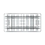 Obdĺžniková servírovacia tácka z krištáľového skla Nachtmann Square Plate, dĺžka 28 cm