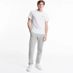 CHAMPION Svetlošedé tepláky Elastic Cuff Pants