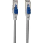 Rutenbeck 21600010 RJ45 sieťové káble, prepojovacie káble CAT 6A S/FTP 1.00 m sivá tienený 1 ks