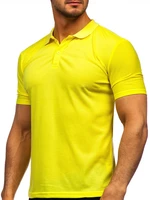 Tricou polo galben-neon Bolf GD02