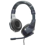 Gamer fejhallgató Speedlink Raidor Stereo Headset PS4, kék