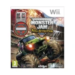 Monster Jam: Path of Destruction + kormánykerék - Wii