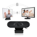 1080P HD USB Webcam Conference Live Manual Focus Computer Camera Built-in Omni-directional Micphone for PC Laptop