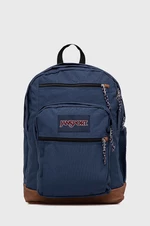 Ruksak Jansport tmavomodrá farba, veľký, jednofarebný