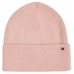 Tommy Hilfiger dámská čepice AW0AW13819 TMF Sepia Pink Melange 1