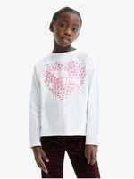 White girls' T-shirt Desigual Alba - Girls