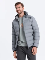 Ombre Men's mid-season quilted jacket