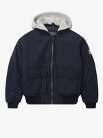 Dark blue boys' light hooded jacket Tom Tailor - Boys