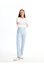 LC Waikiki Women's Elastic Waist Striped Pajama Bottom