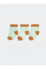 LC Waikiki Lcw Printed Baby Boy Socks 3-Pack