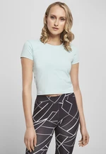 Dámský strečový dres Cropped Tee mořská modrá