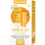 FlosLek Laboratorium Set Hand & Lip Vitamin C darčeková sada