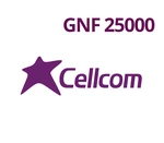 Cellcom 25000 GNF Mobile Top-up GN