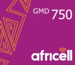 Africell 750 GMD Mobile Top-up GM