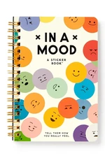 Kniha nálepiek home & lifestyle In A Mood Sticker Book by Brass Monkey, English