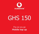 Vodafone 150 GHS Mobile Top-up GH