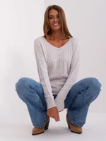 Sweater-AT-SW-2329.98P-light gray