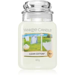 Yankee Candle Clean Cotton vonná svíčka 623 g