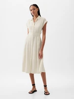 GAP Linen Shirt Midi Dress - Women's